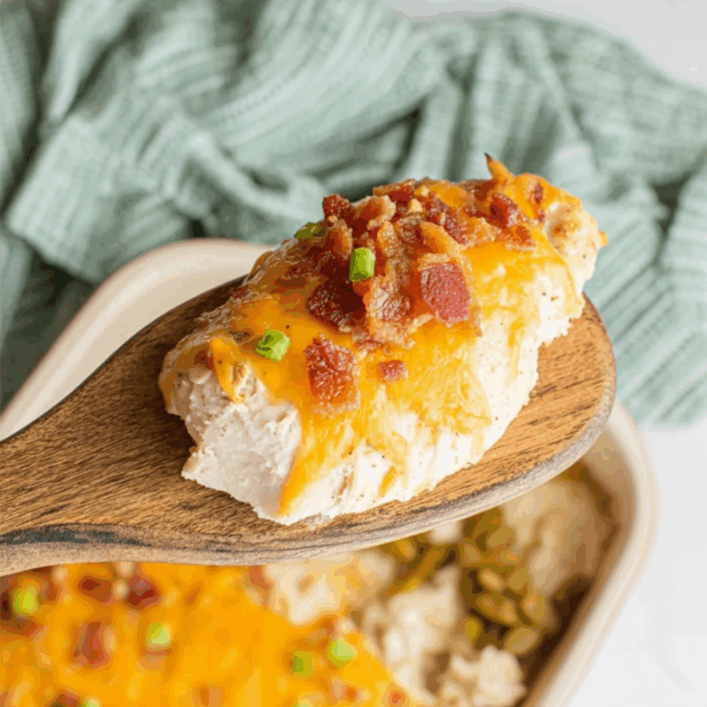 Keto Baked Crack Chicken