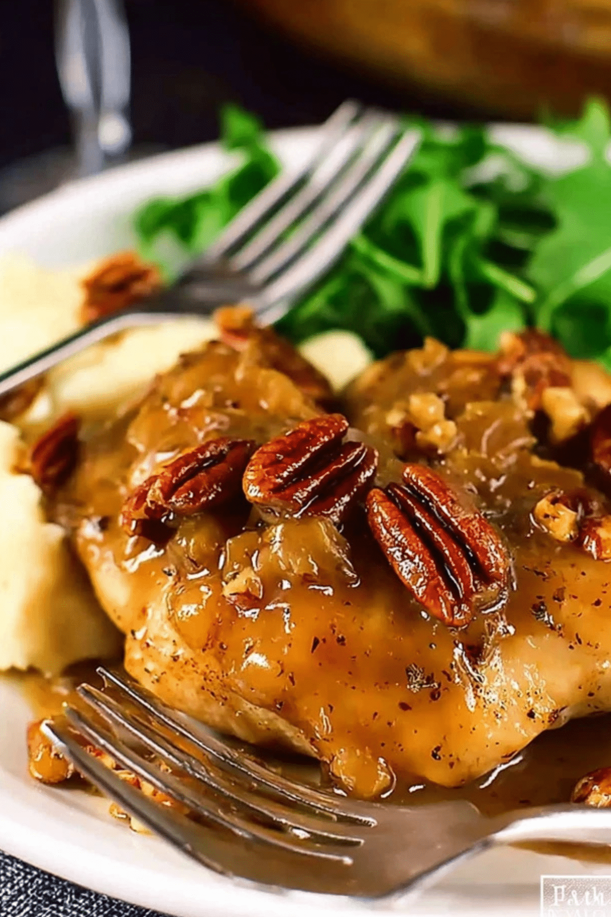 Maple Bourbon Pecan Chicken