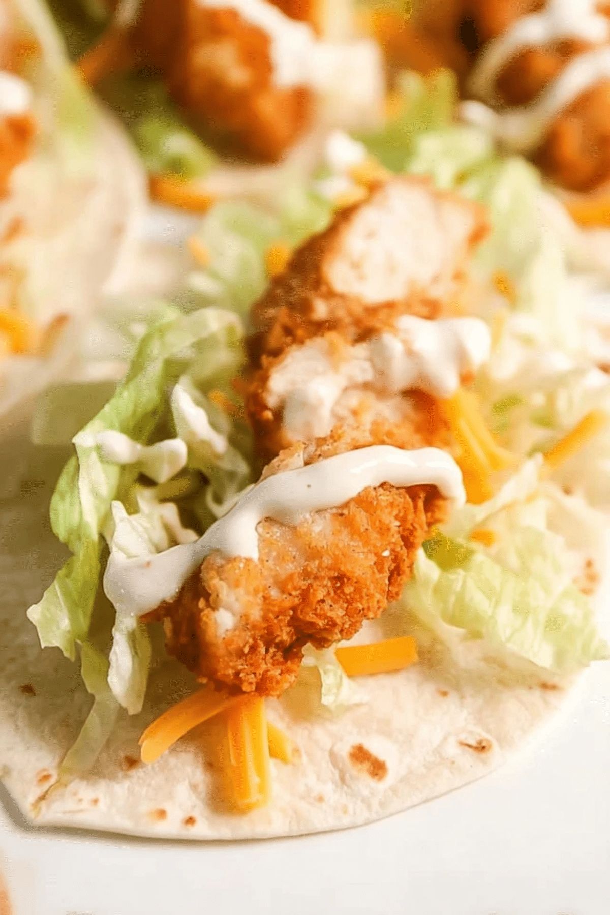 McDonald's Chicken Ranch Wrap