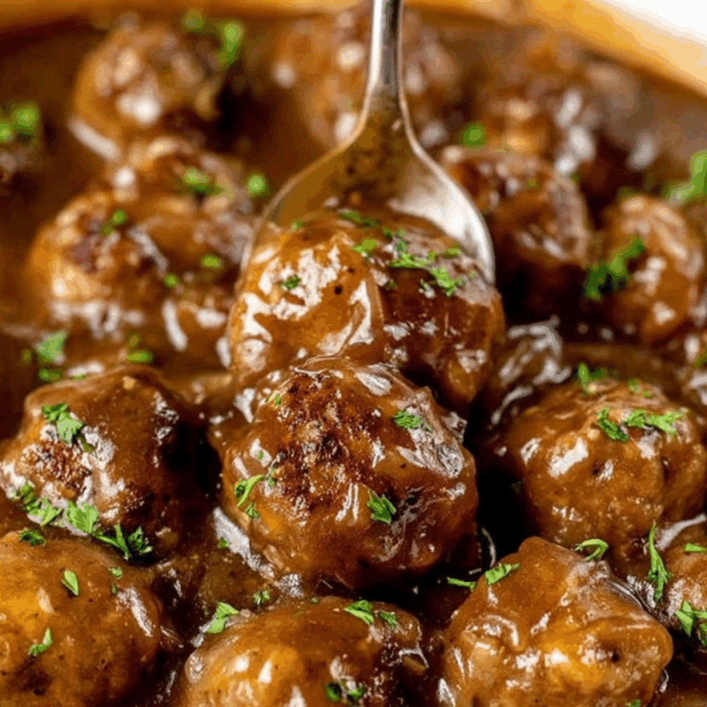 Meatballs and Gravy