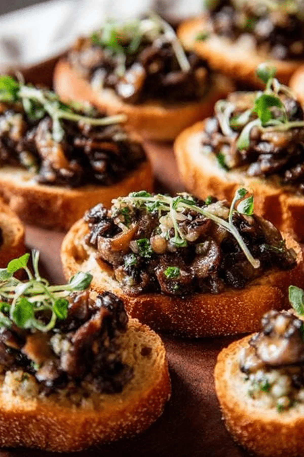 Mushroom Bruschetta