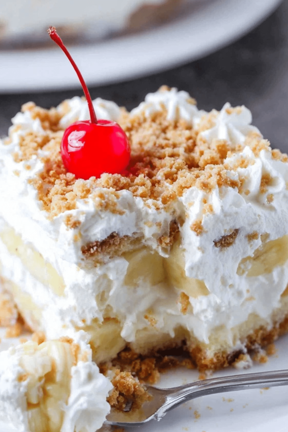 No Bake Banana Split Cake
