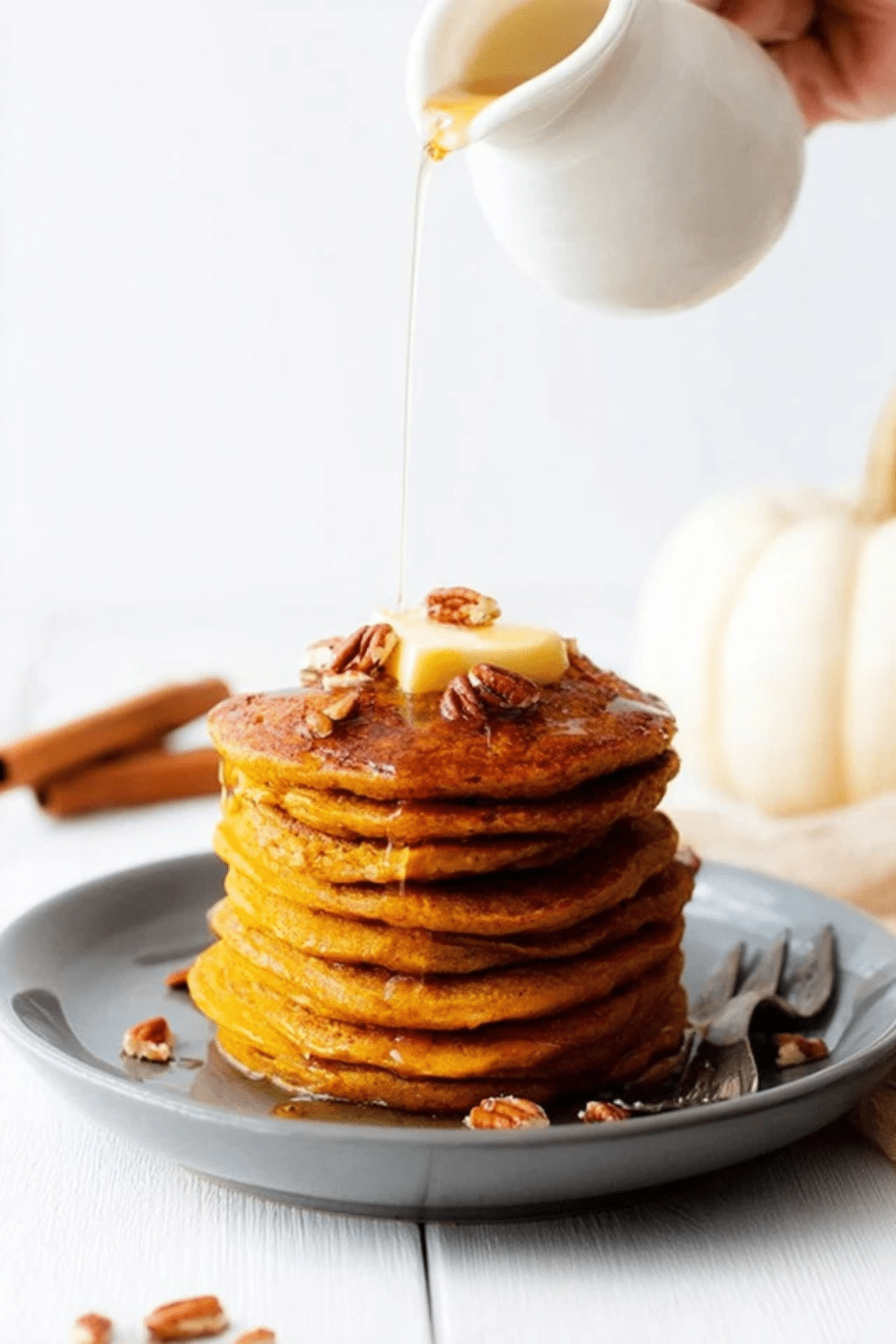 Oatmeal Pumpkin Pancakes