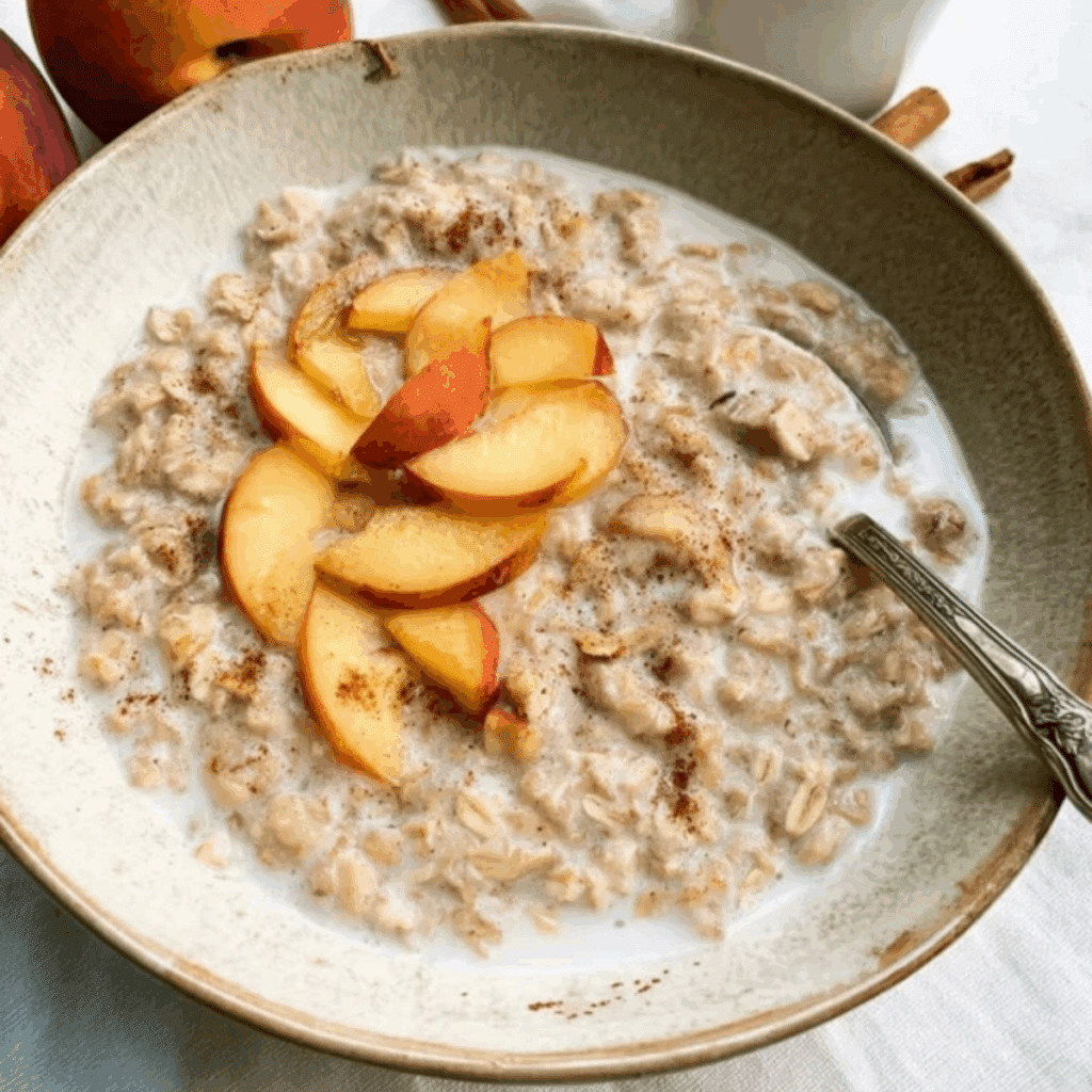 Peaches & Cream Oatmeal