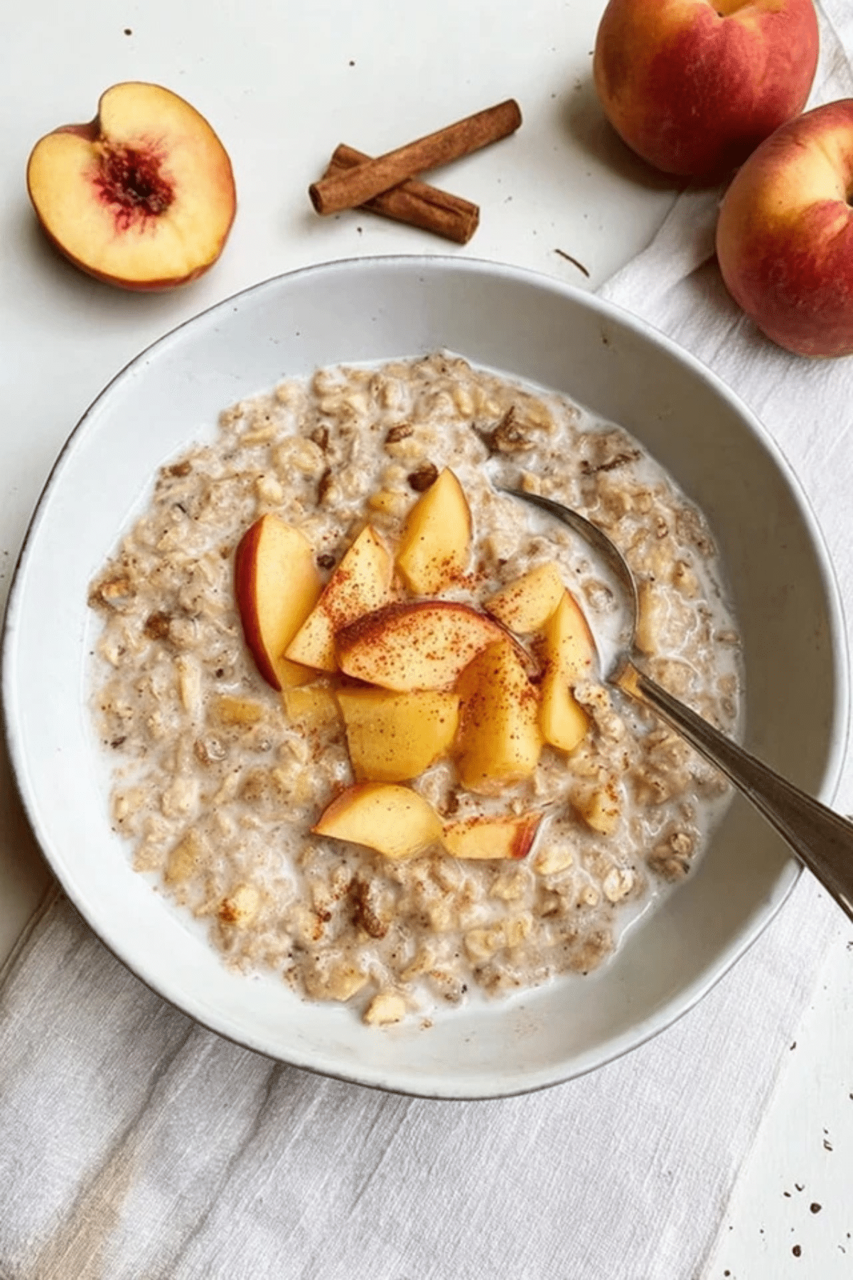 Peaches & Cream Oatmeal