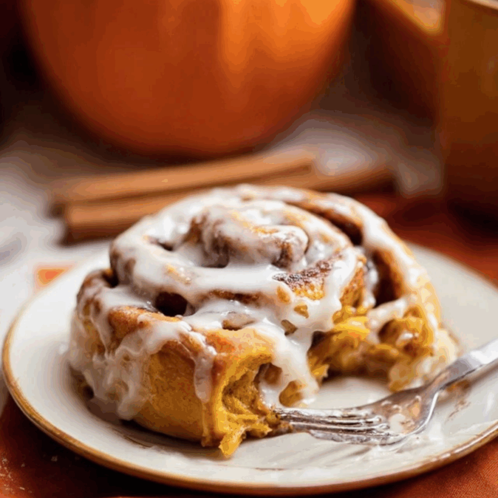 Pumpkin Cinnamon Rolls