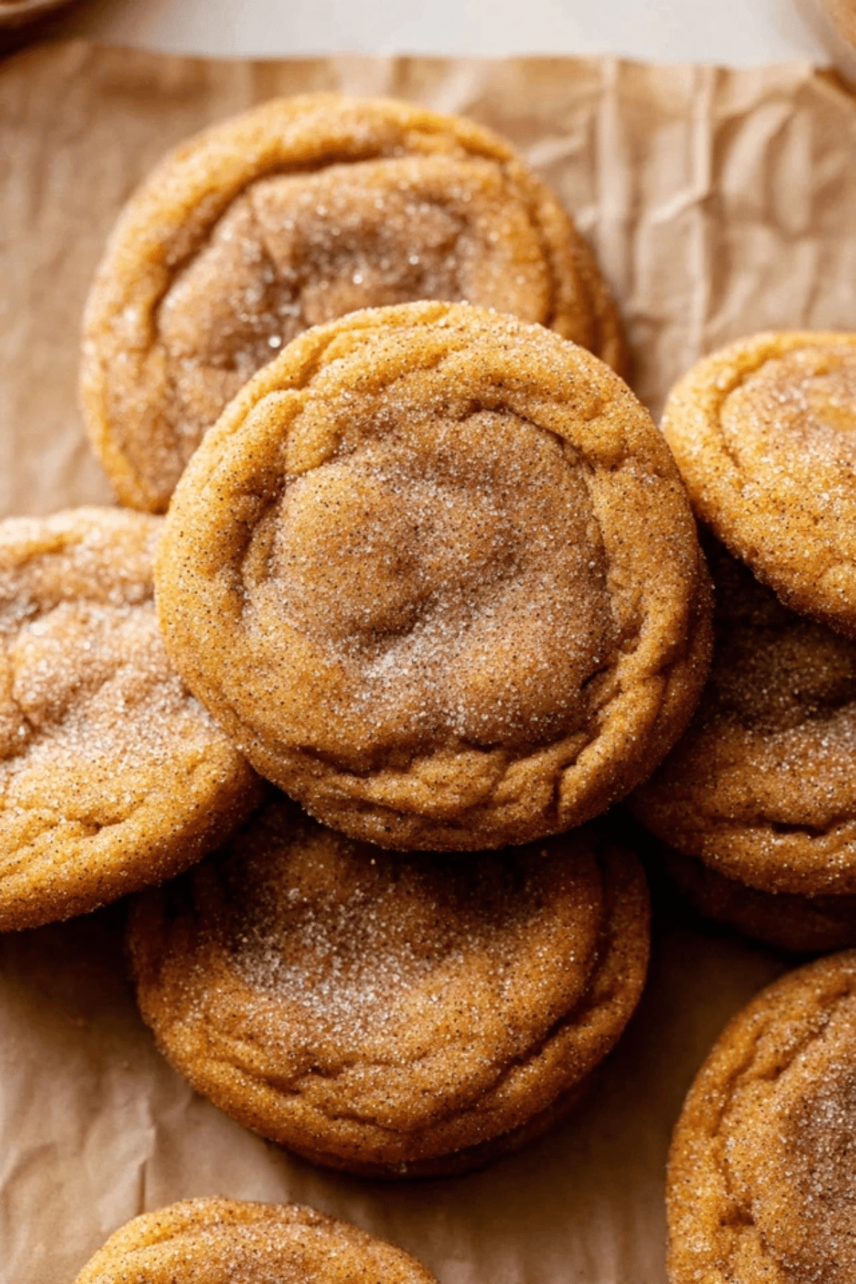 Pumpkin Snickerdoodle Cookies