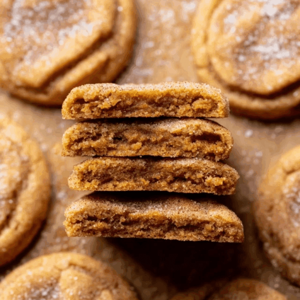 Pumpkin Snickerdoodle Cookies
