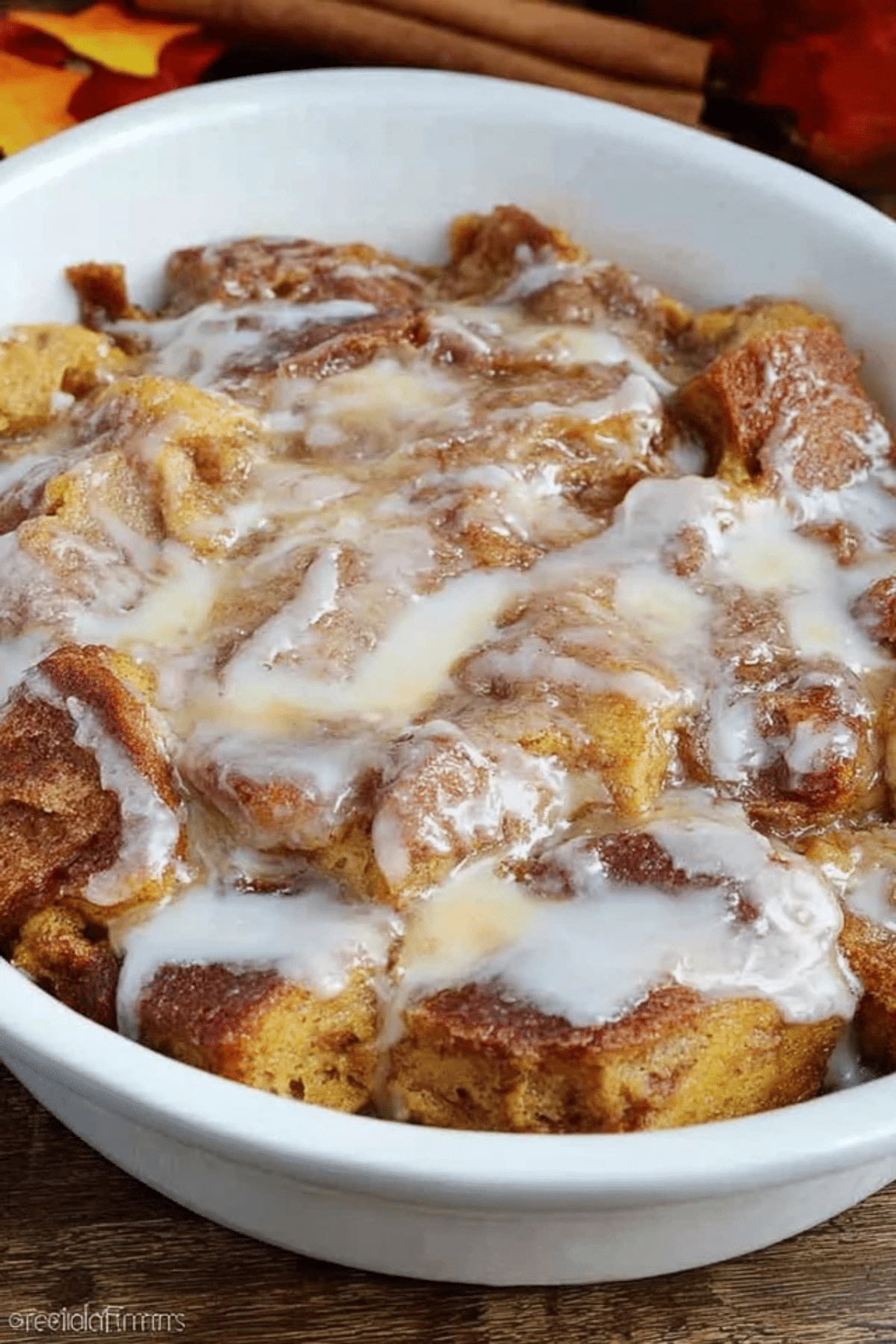 Pumpkin Spice Bread Pudding