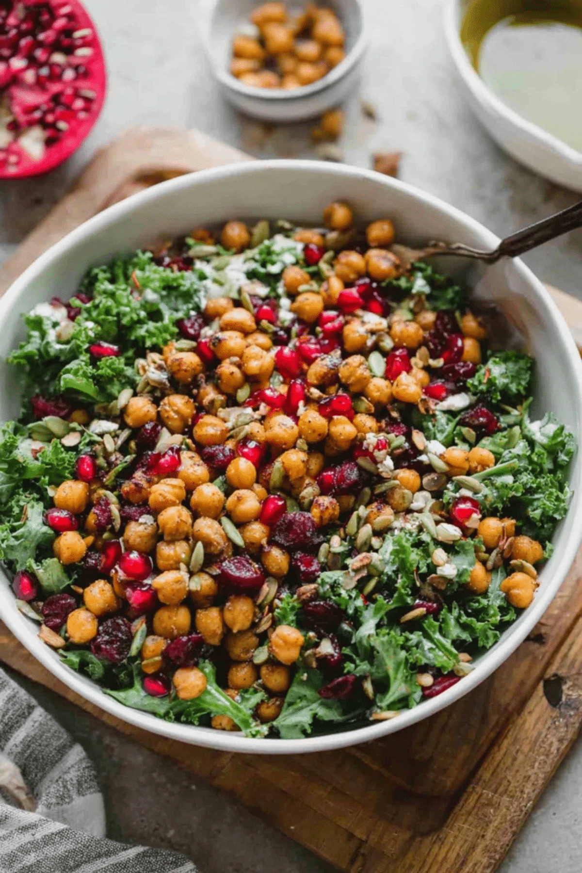 Roasted Chickpea Fall Salad
