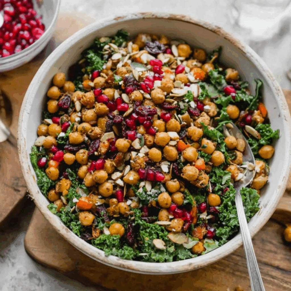Roasted Chickpea Fall Salad