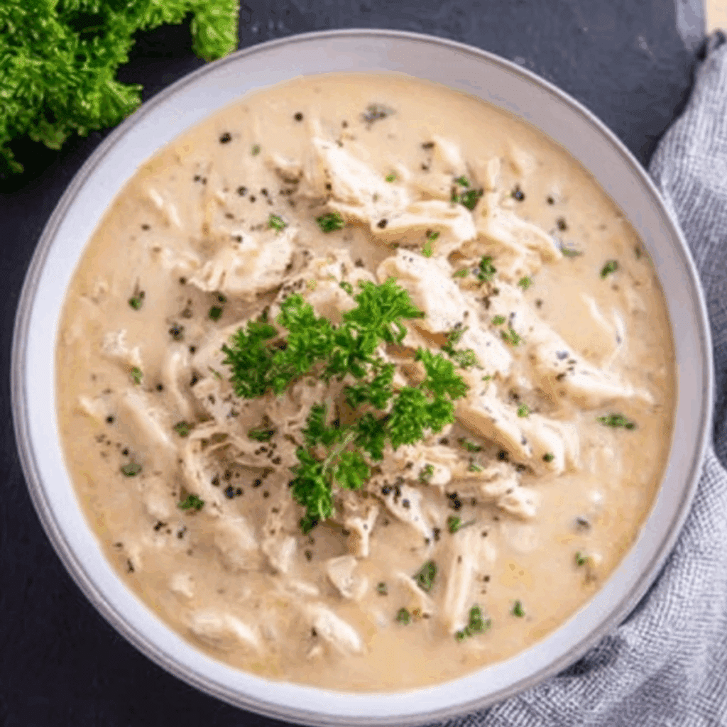 Slow Cooker Chicken and Gravy