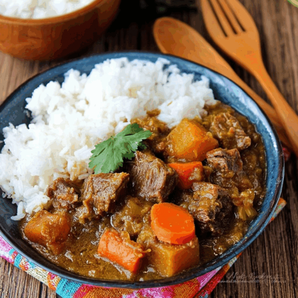 Slow Cooker Coconut Curry Beef Stew