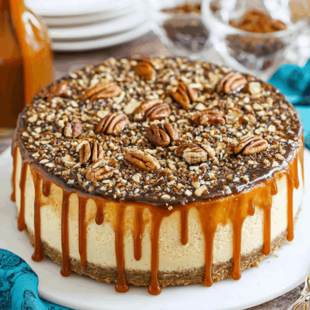 Turtle Cheesecake