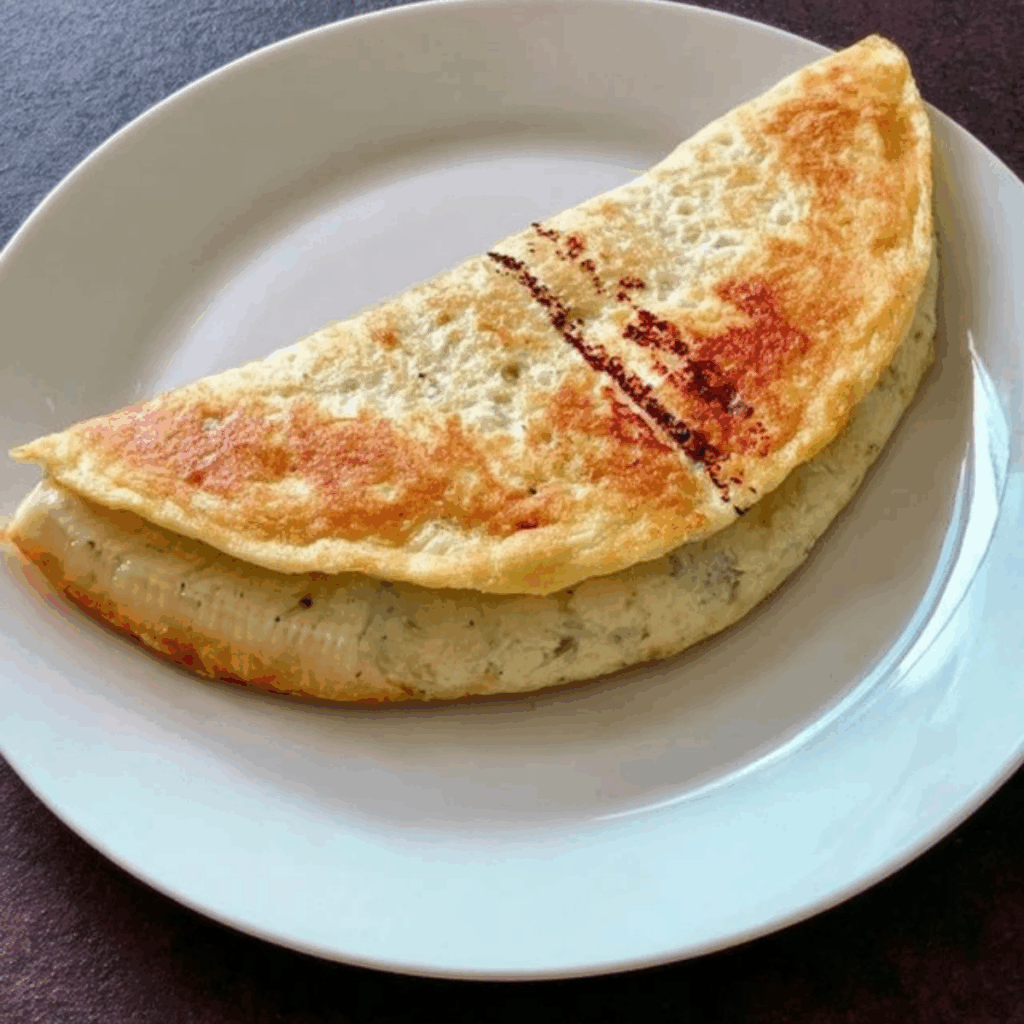 banana omelette for breakfast