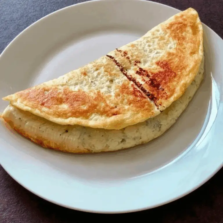 banana omelette for breakfast