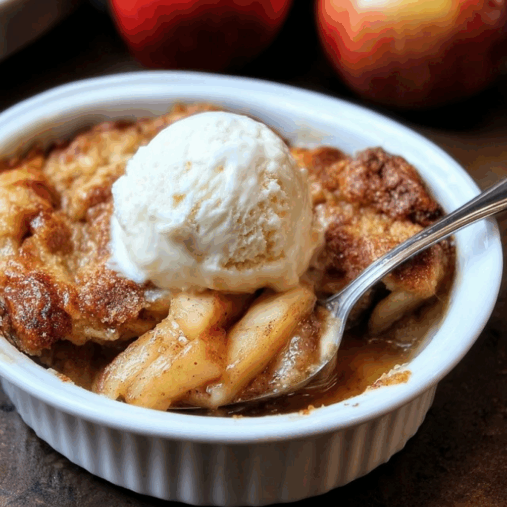 Cinnamon Apple Cobbler