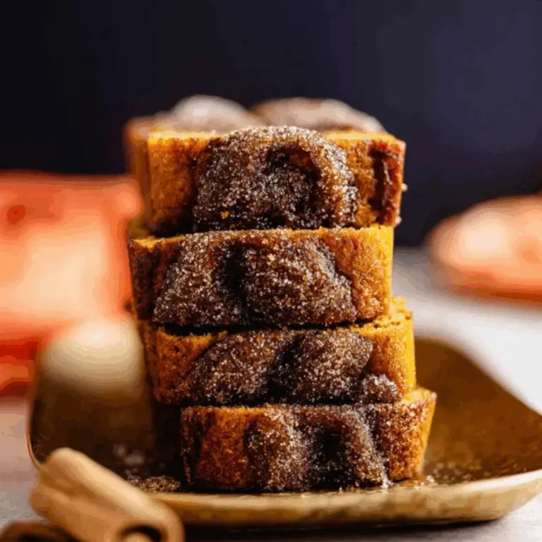 Cinnamon Swirl Pumpkin Bread Mini Loaves