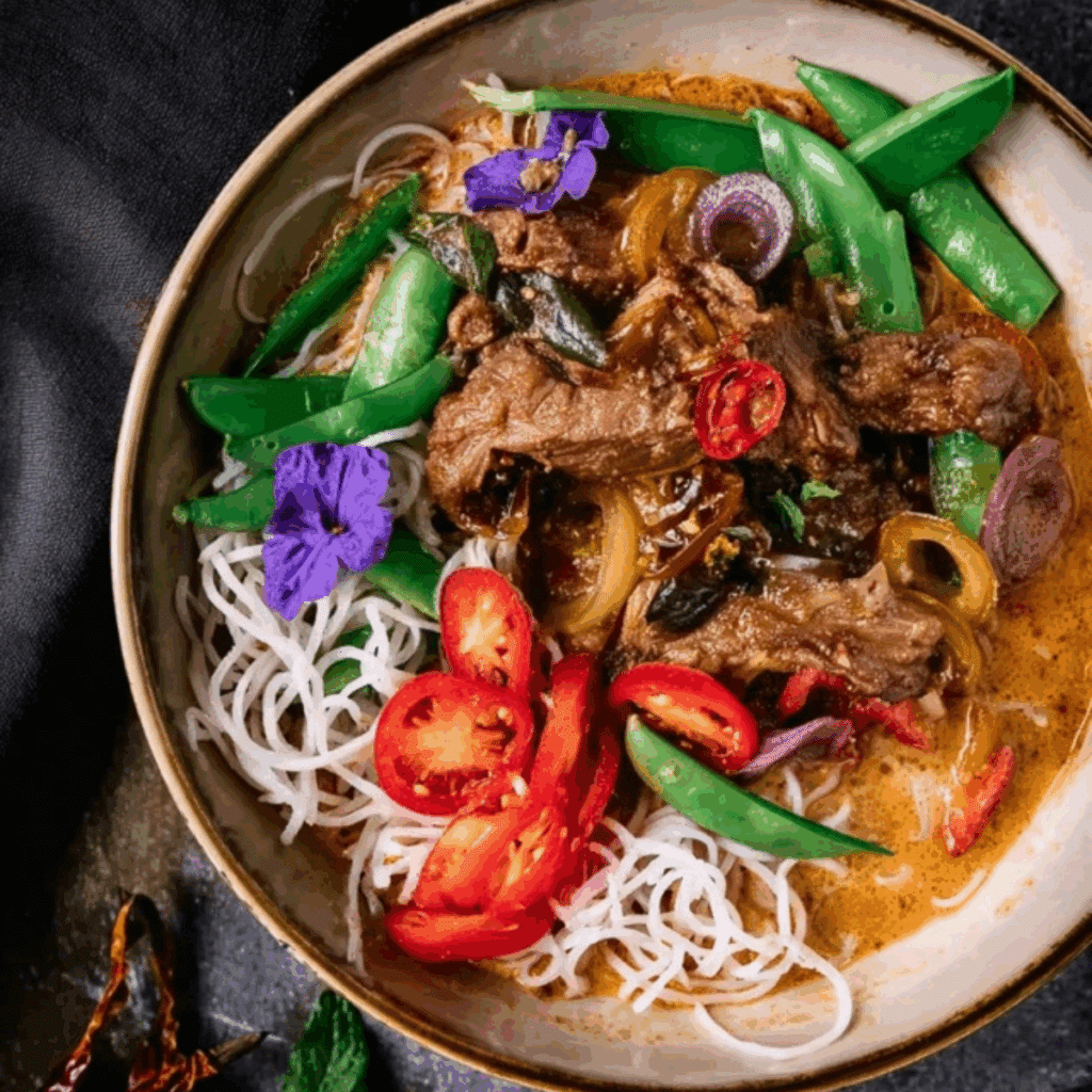 Coconut Red Curry Drip Beef