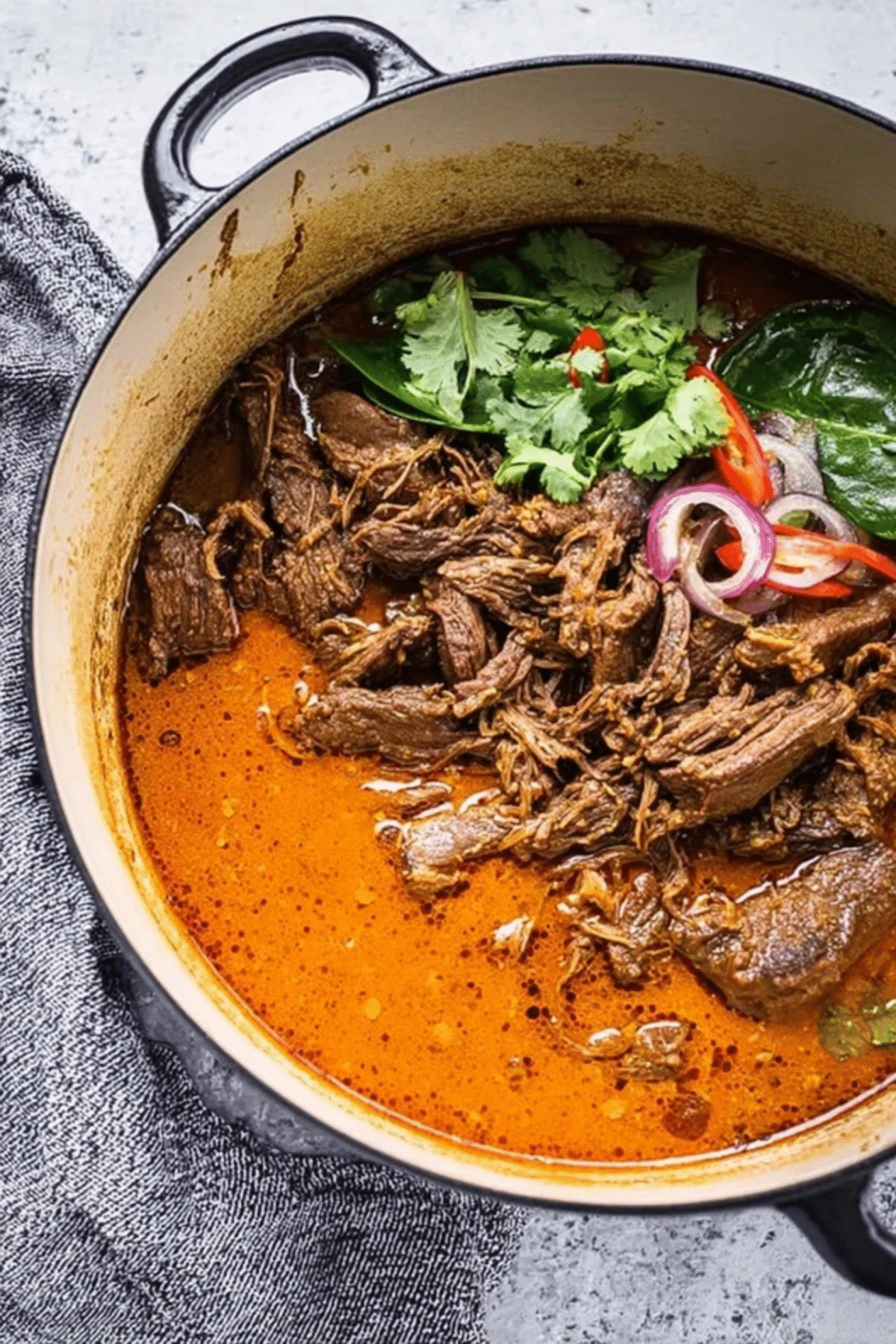 Coconut Red Curry Drip Beef