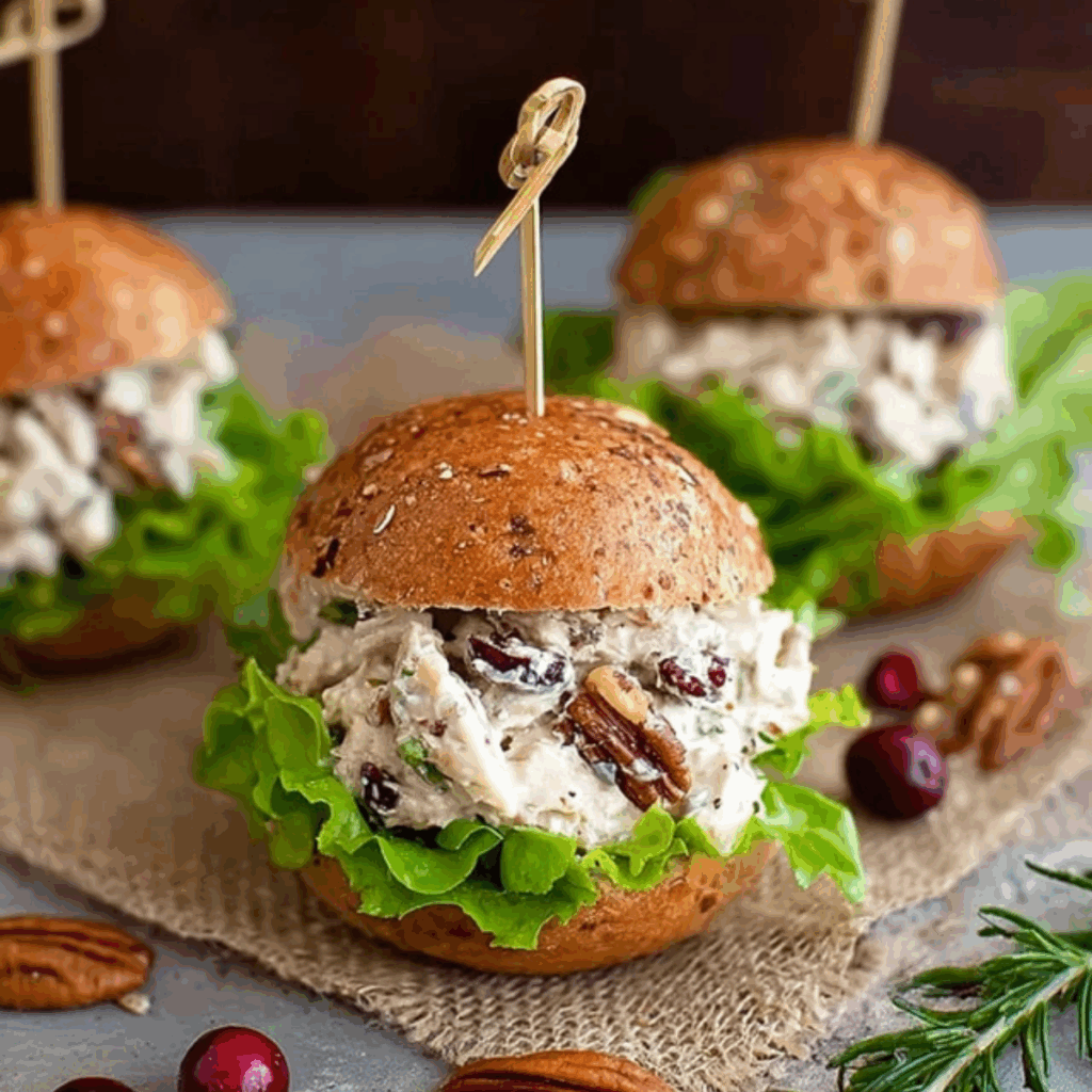 Cranberry Pecan Chicken Salad