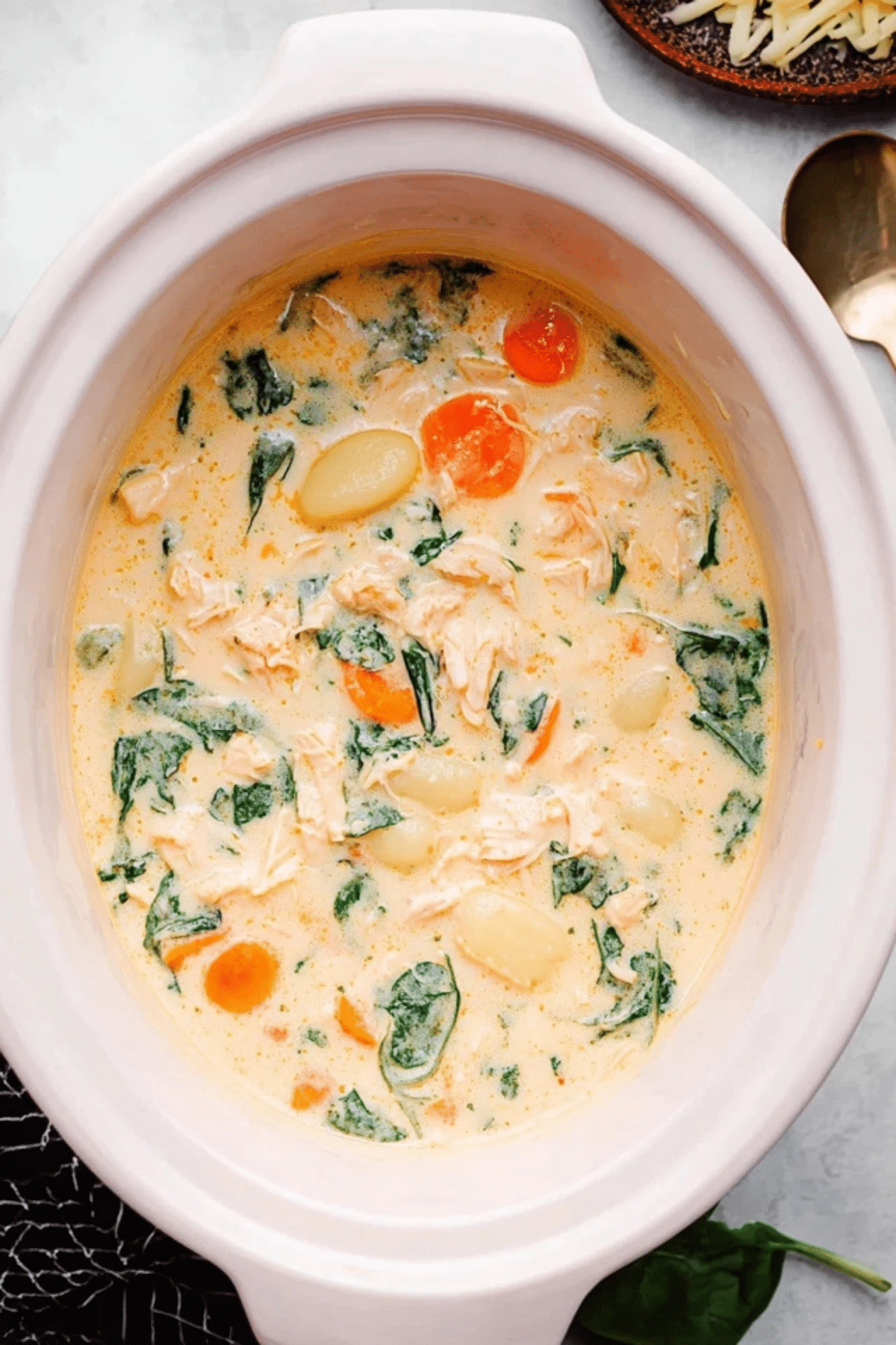 Crockpot Chicken Gnocchi Soup