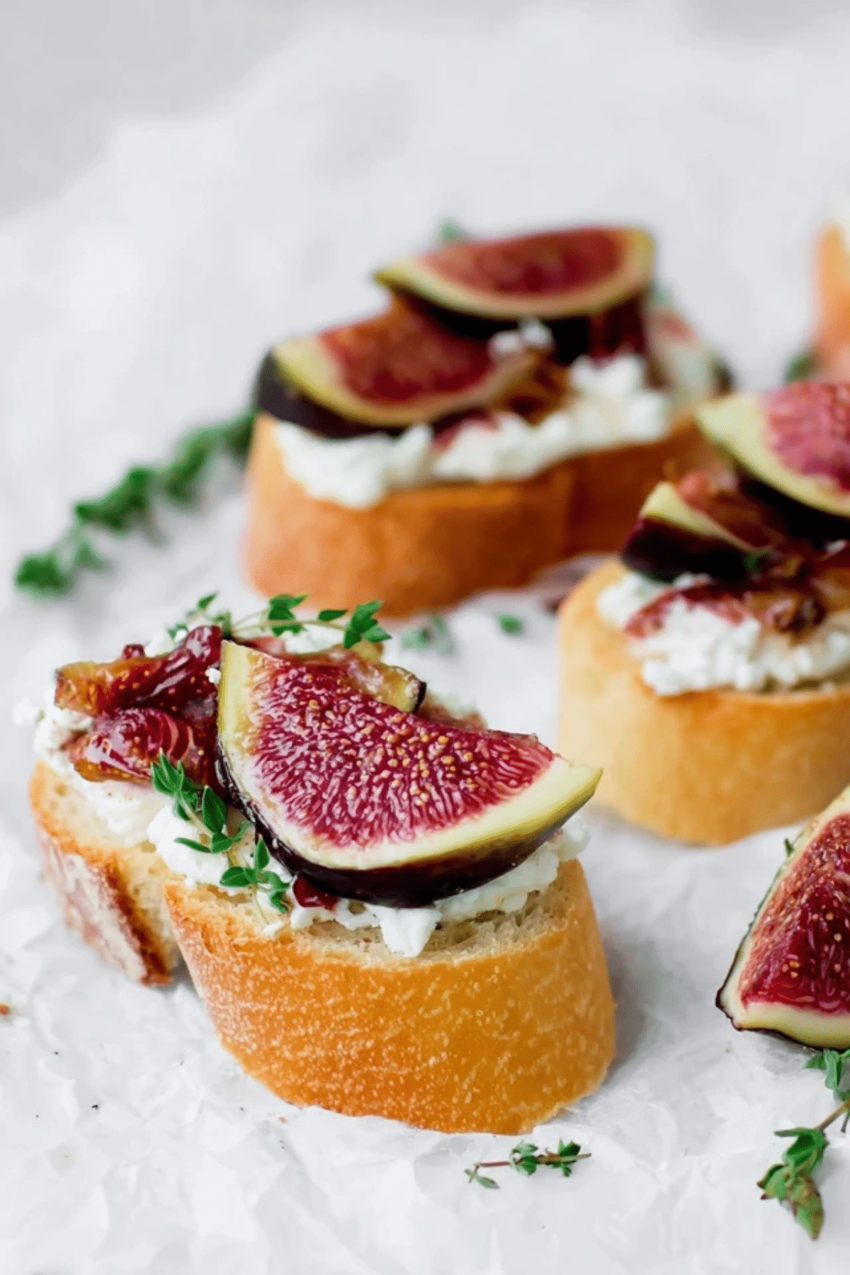 Fig and Goat Cheese Crostini