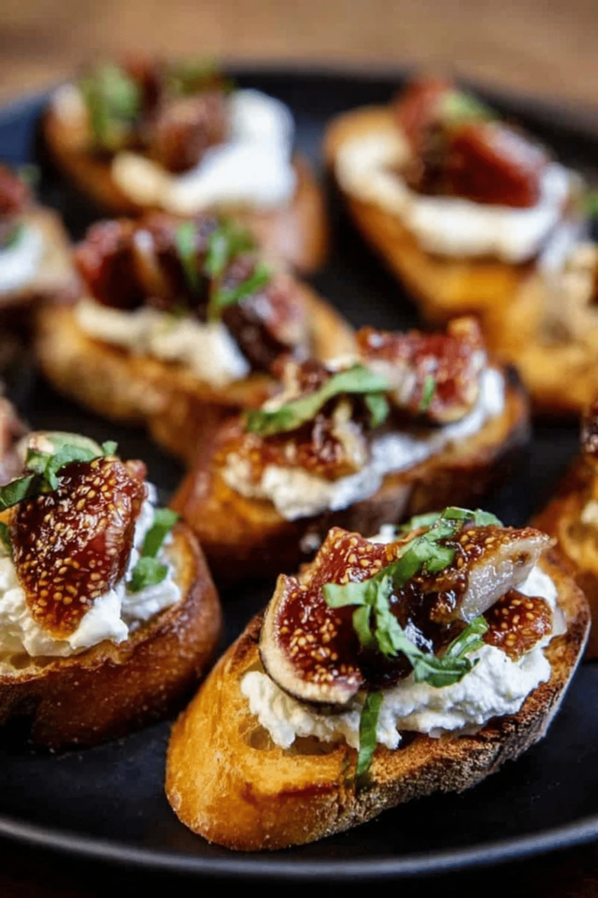 Golden fig Bruschetta