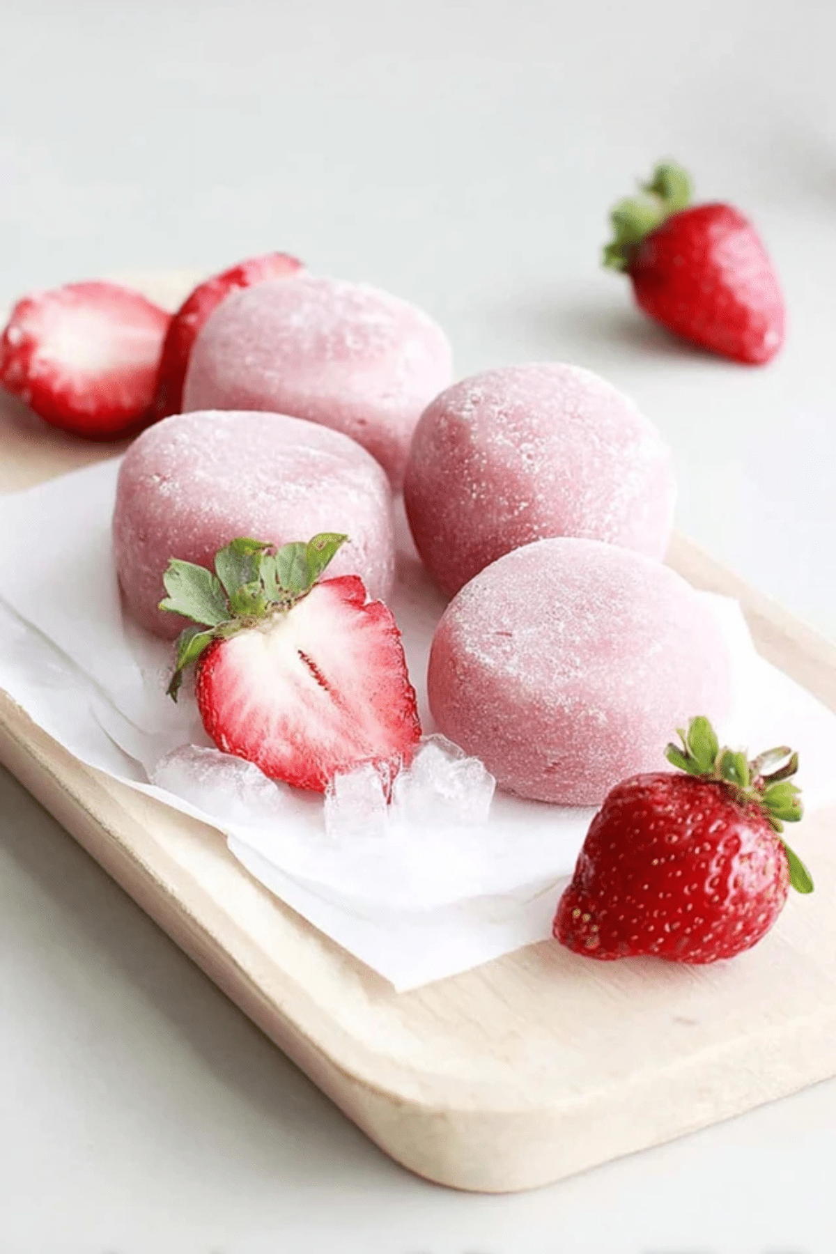 Healthy Strawberry Mochi