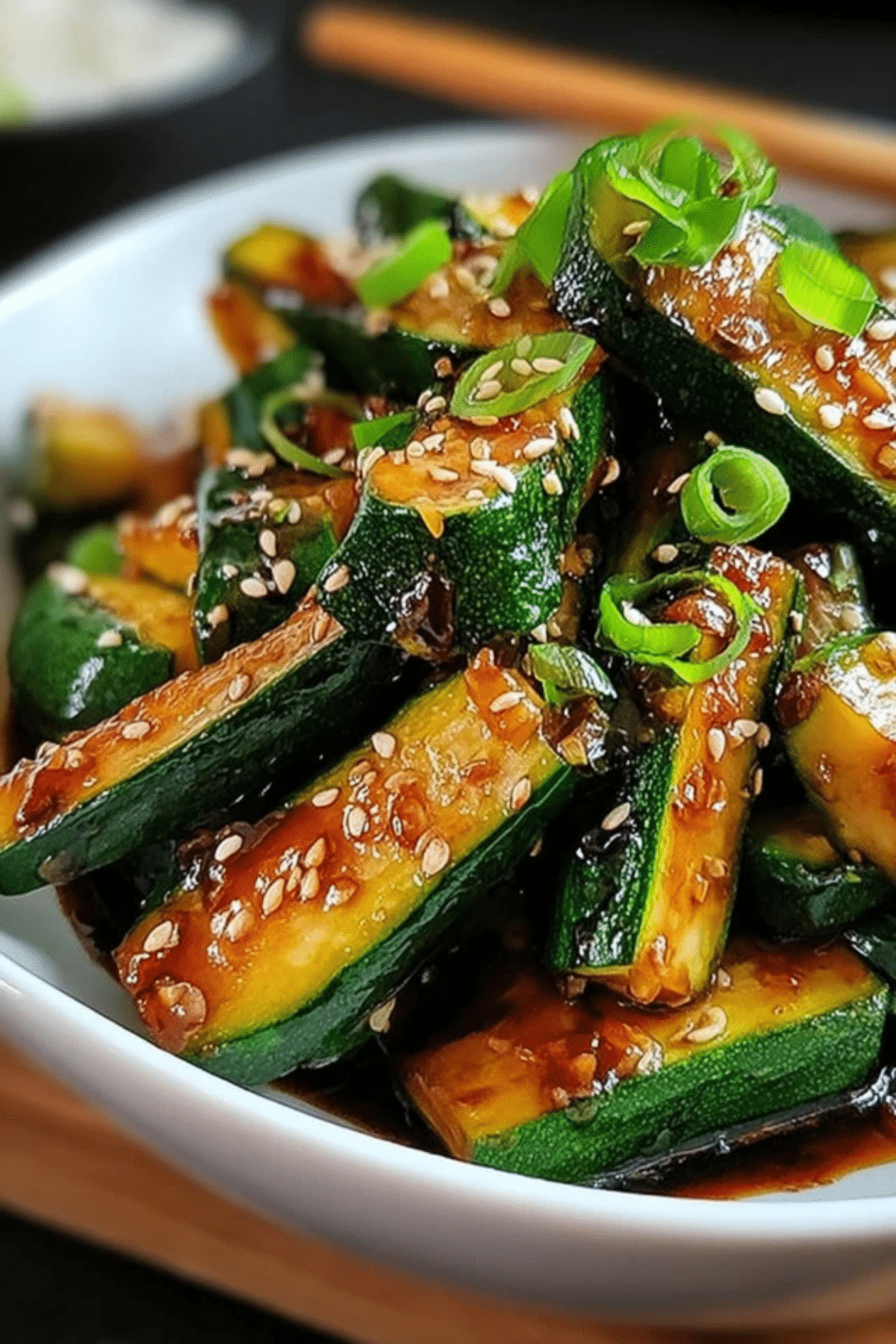 Hibachi Zucchini