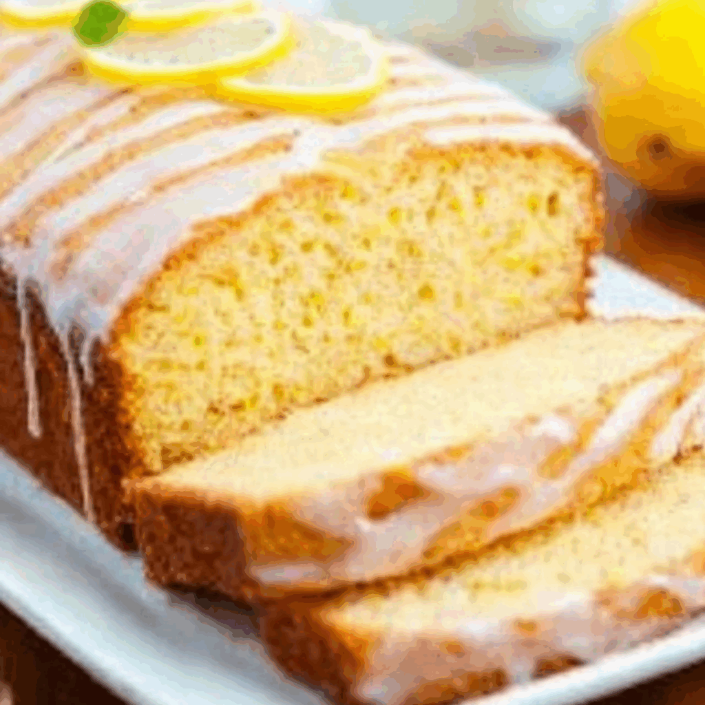 Lemon Loaf Cake with Lemon Glaze