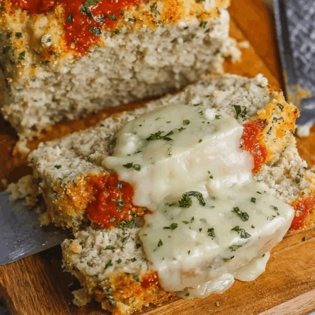 Parmesan Chicken Meatloaf