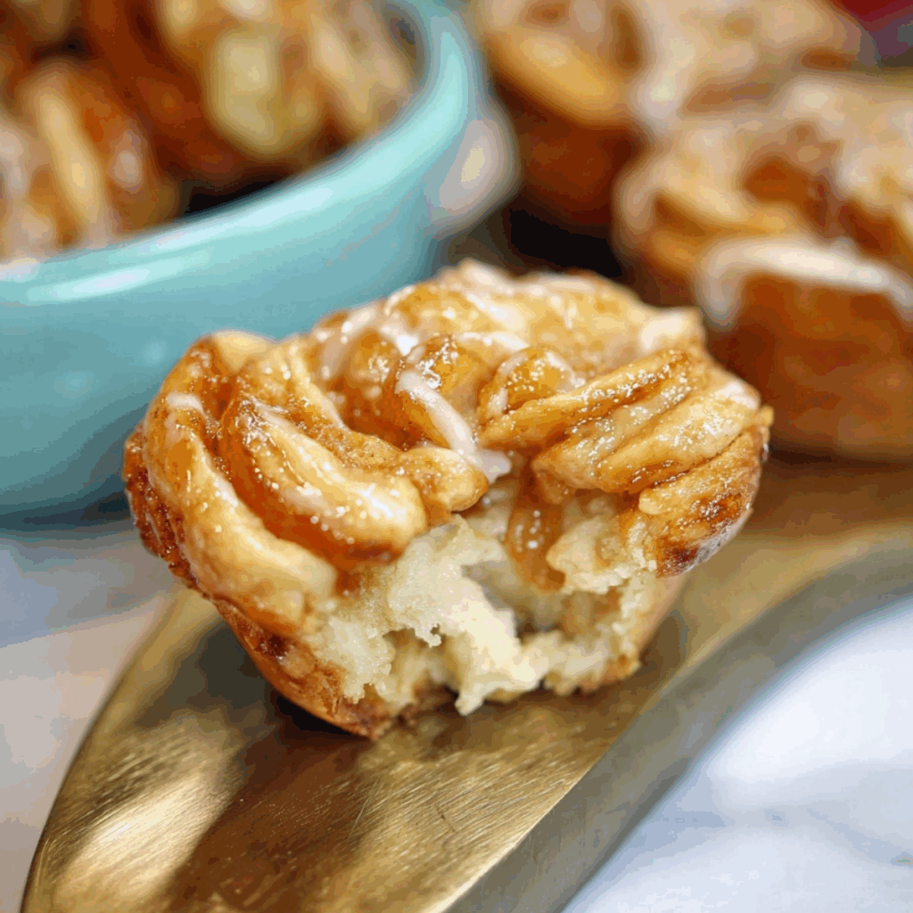 Peach Pie Cruffins