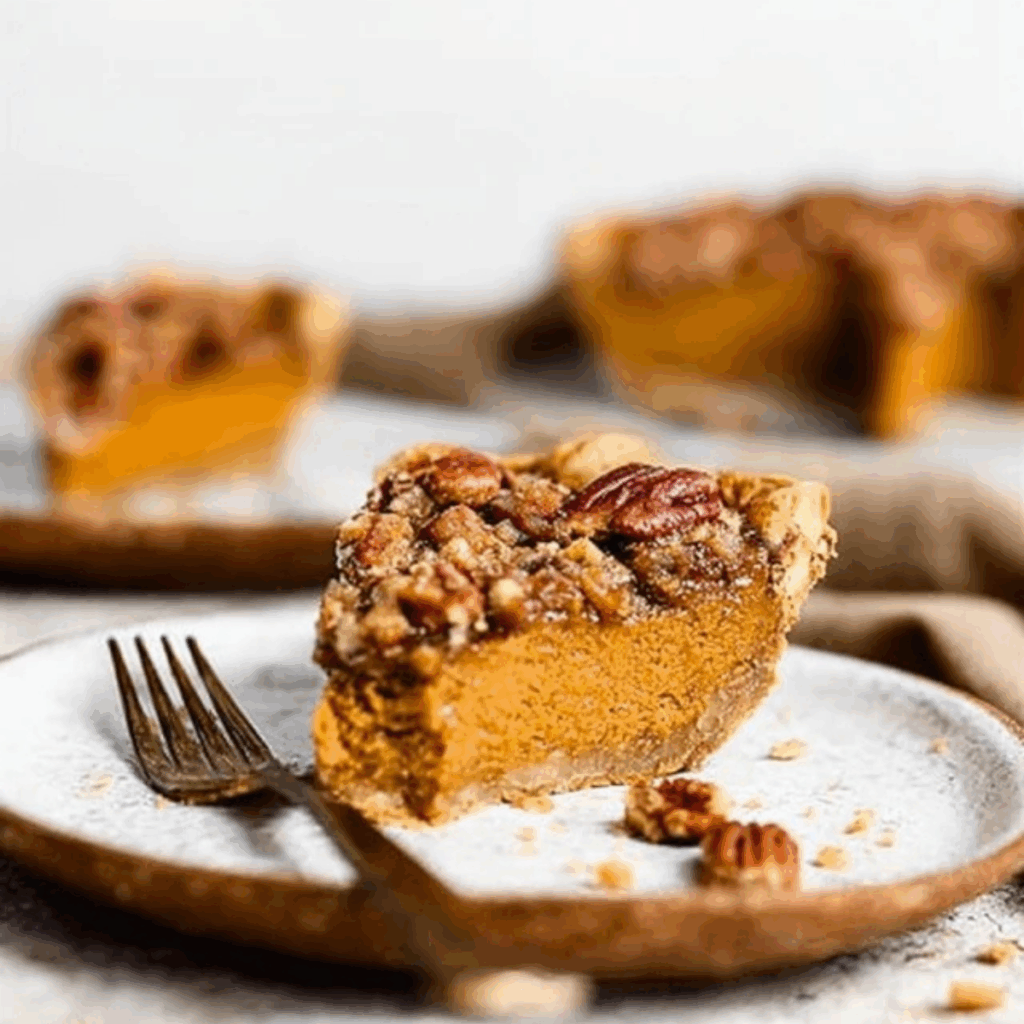 Praline Pumpkin Pie