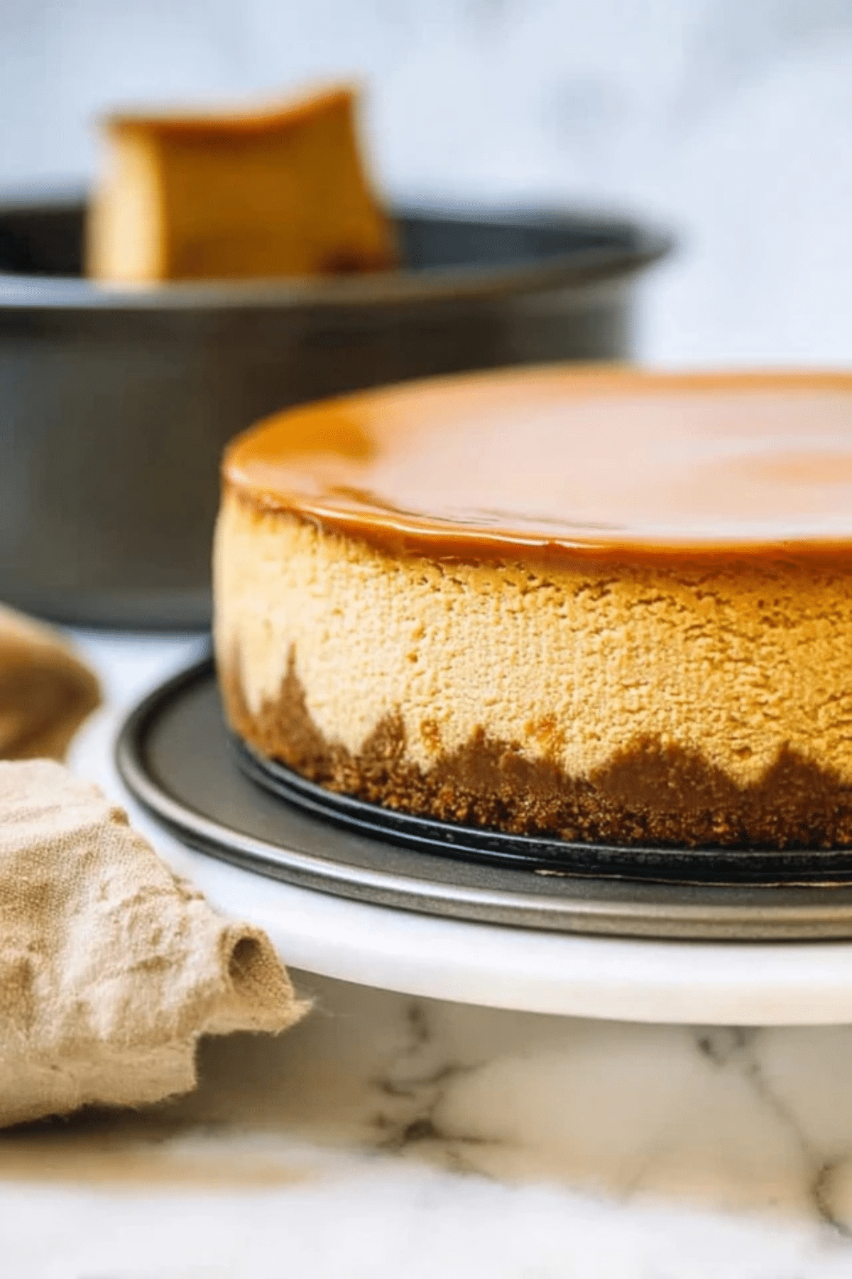 Pumpkin Caramel Cheesecake