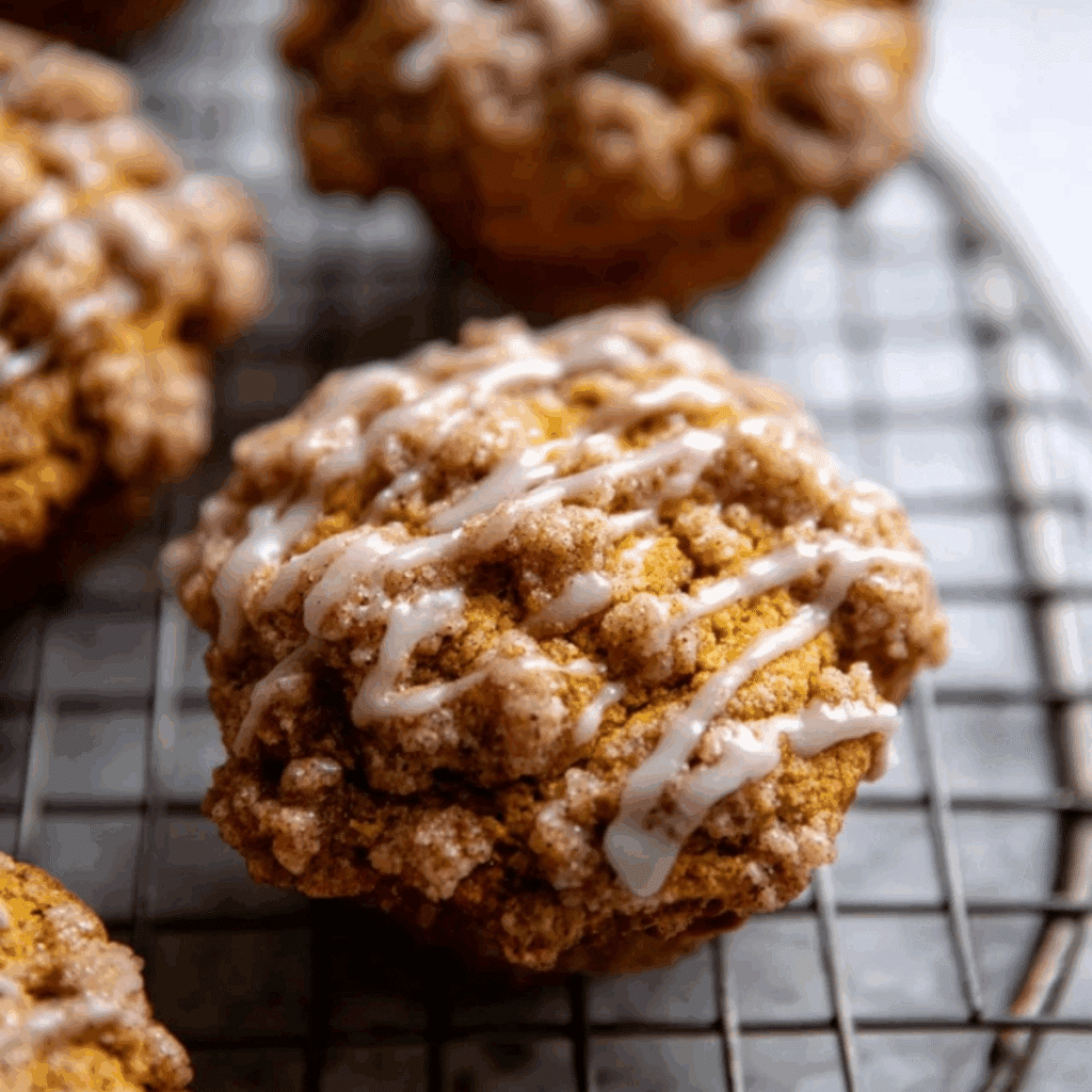 Pumpkin Coffee Cake Muffins