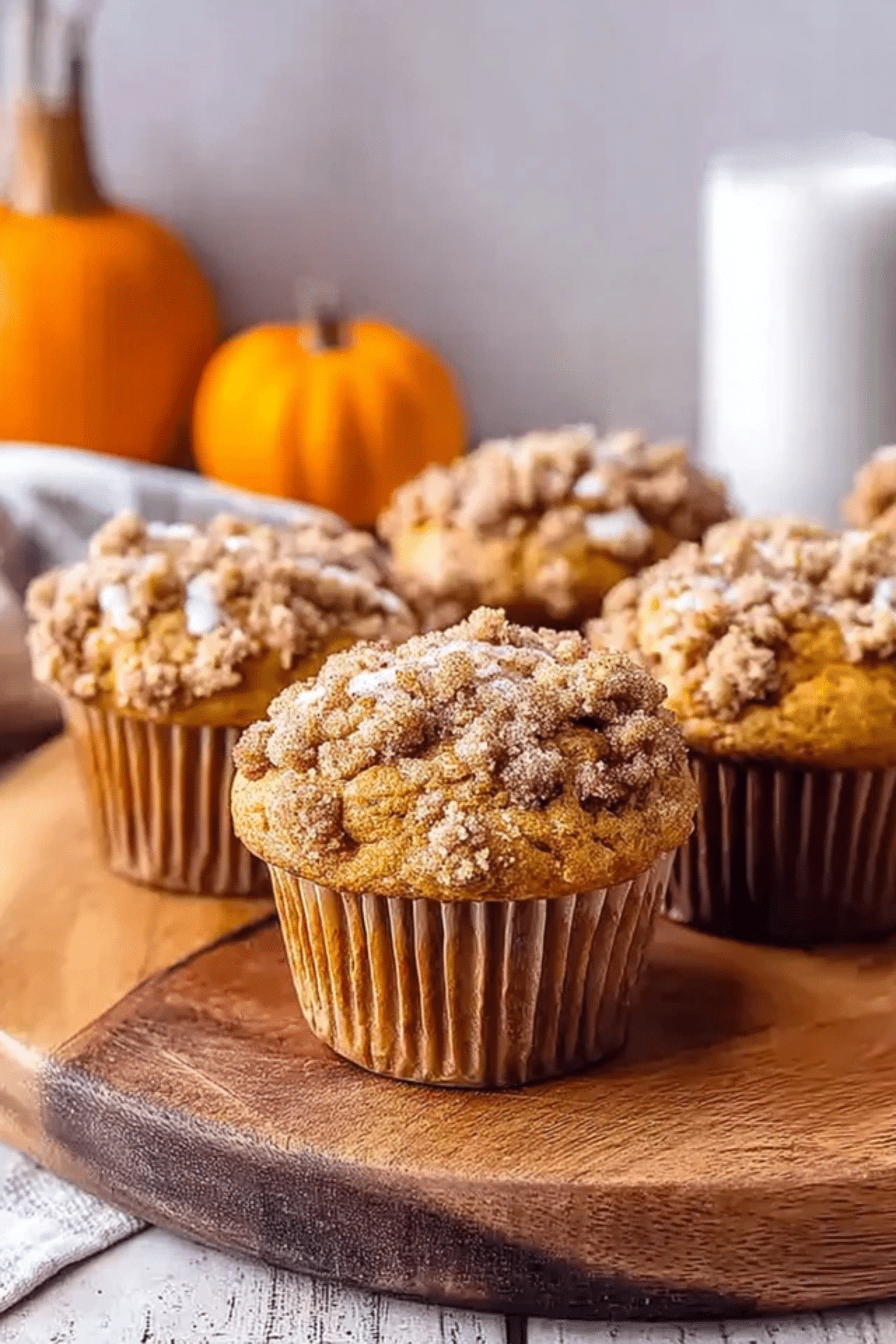 Pumpkin Crumb Muffins