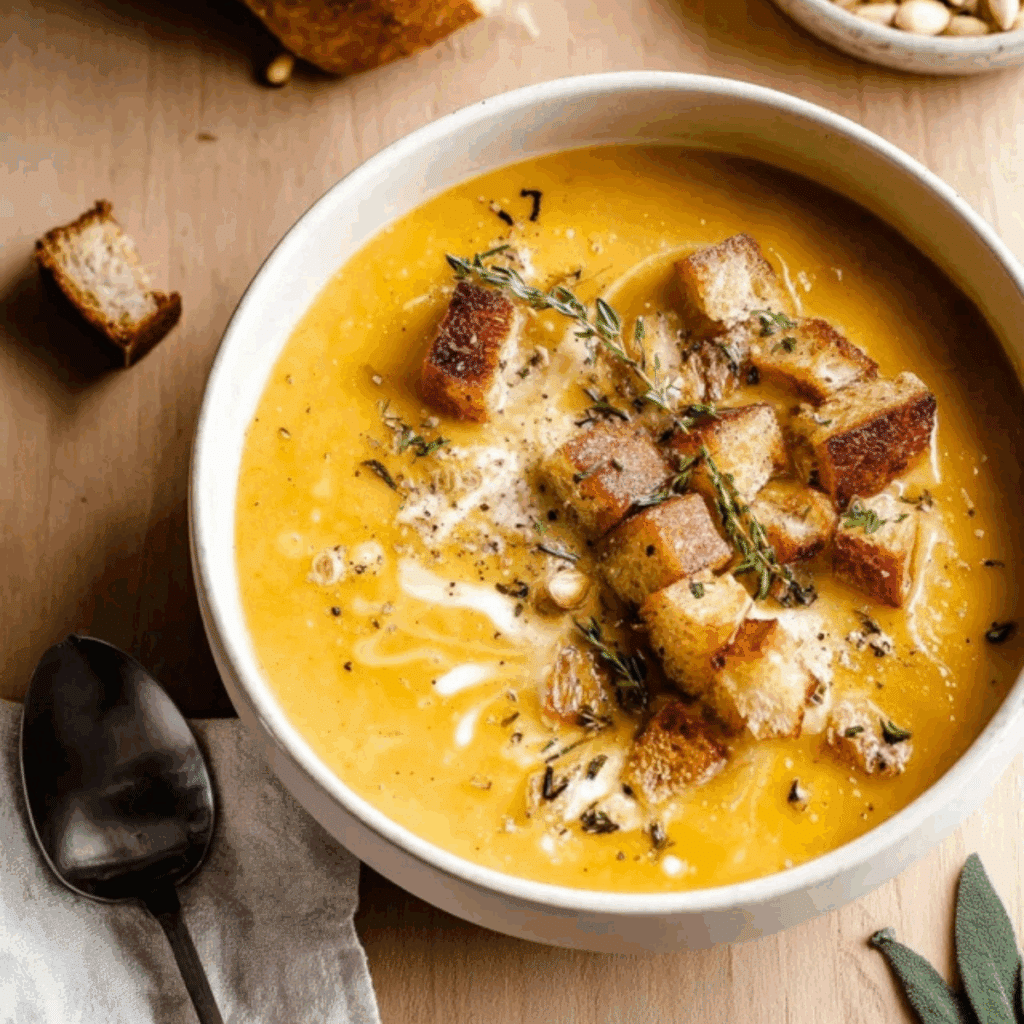 Roasted Butternut Squash Soup