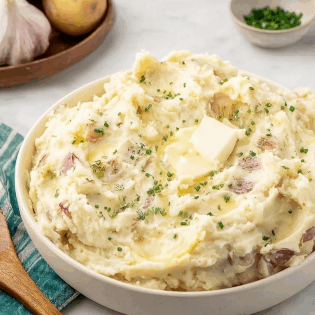 Roasted Garlic Mashed Potatoes