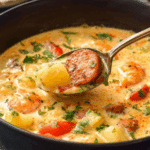 Slow Cooker Cajun Potato Soup