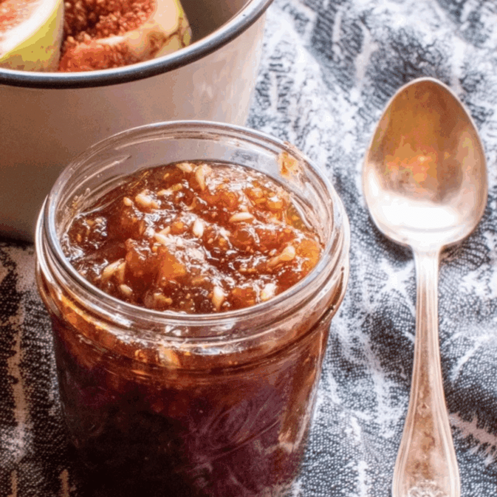 Spiced Fig Jam Recipe for Canning