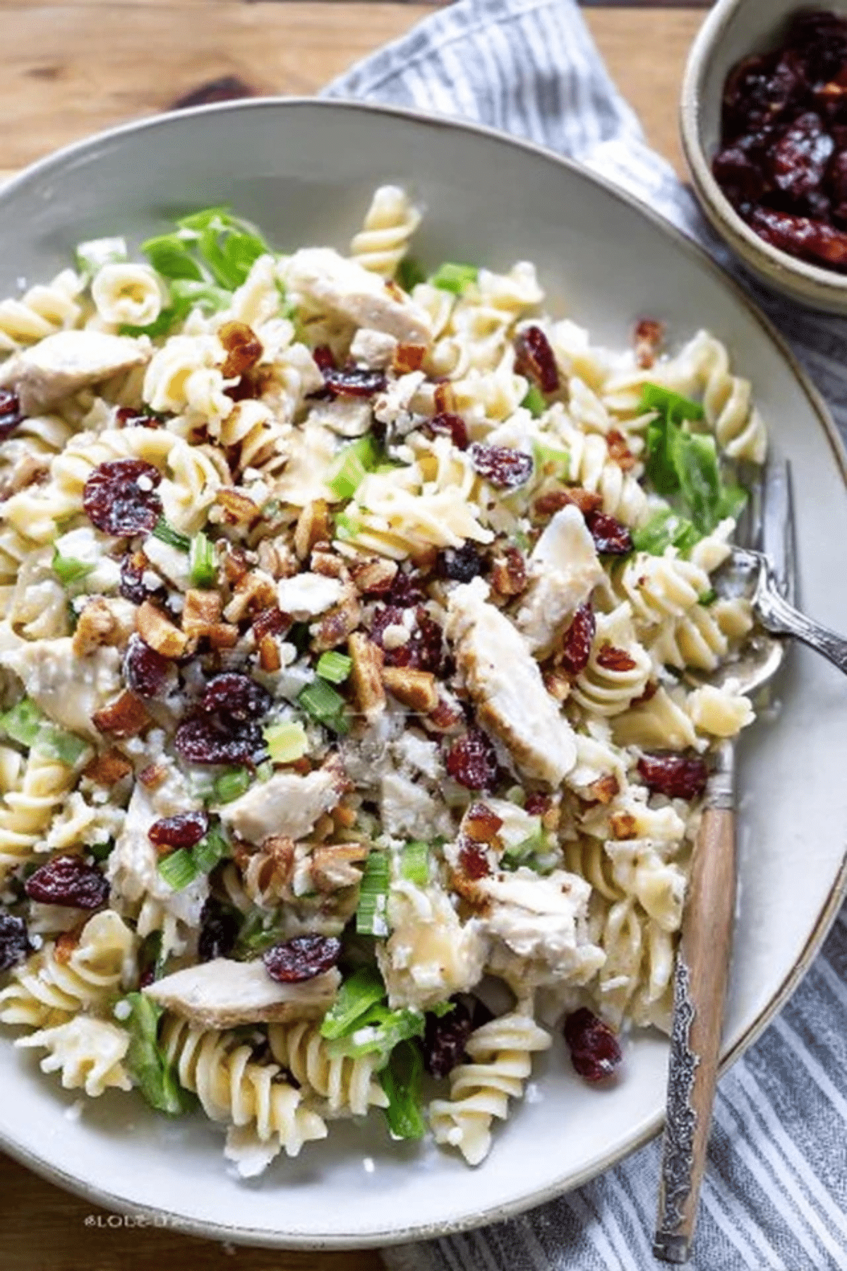 Turkey Cranberry Pasta Salad
