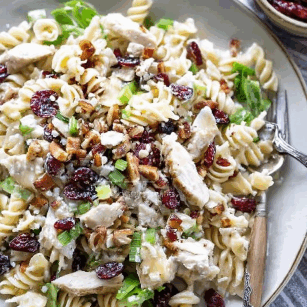 Turkey Cranberry Pasta Salad