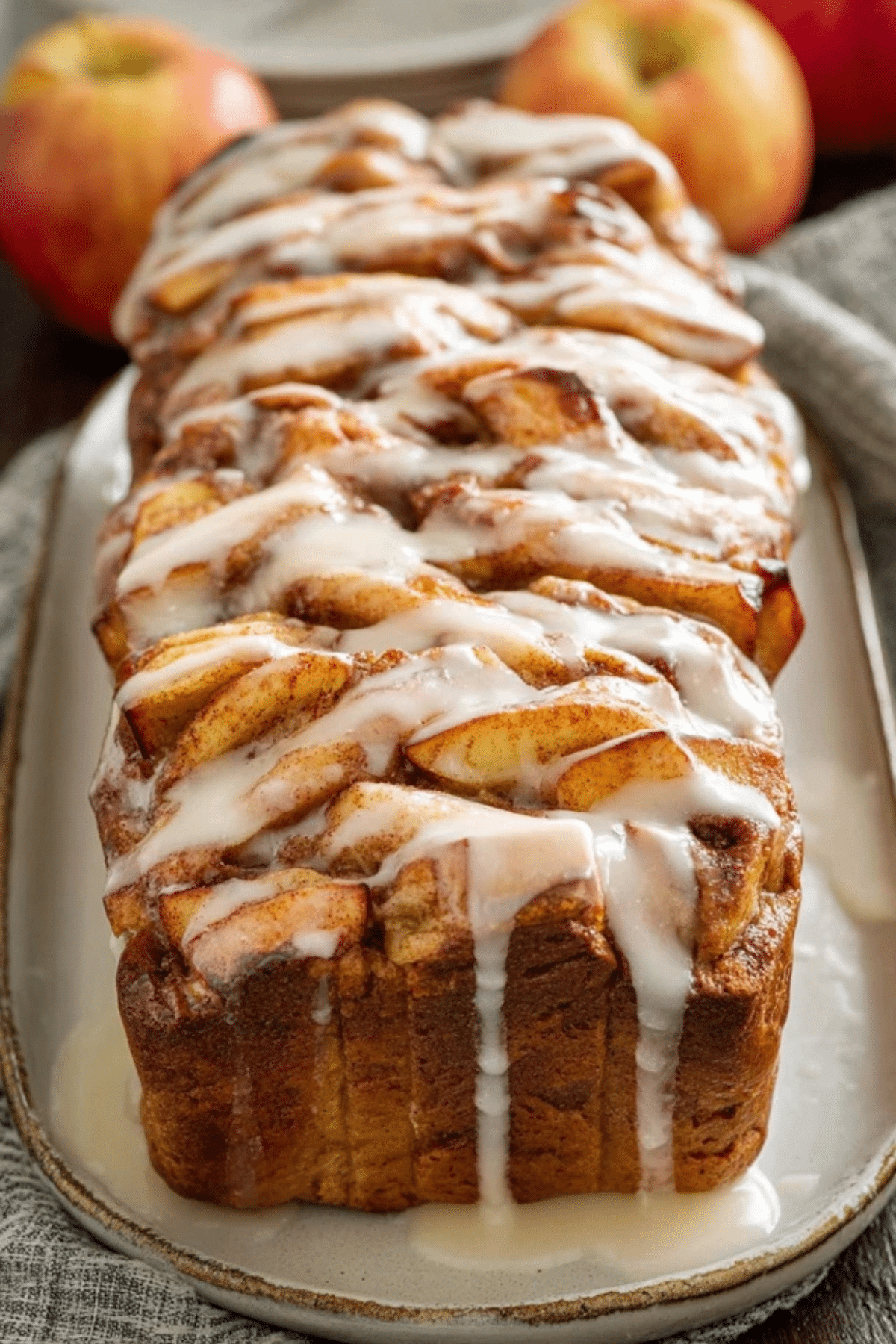 Vegan Apple Fritter Bread