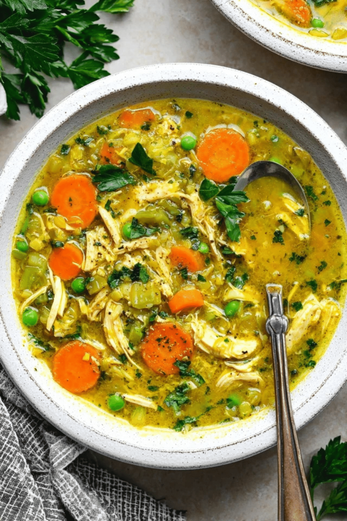 Anti Inflammatory Turmeric Chicken Soup