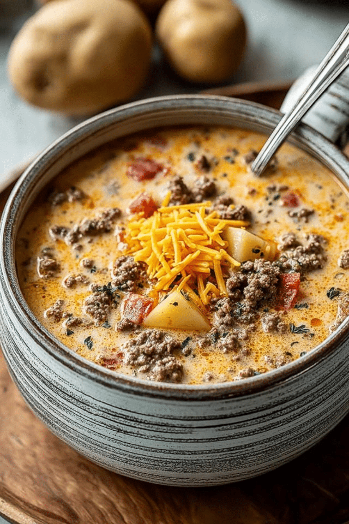 Cheeseburger Soup (2)