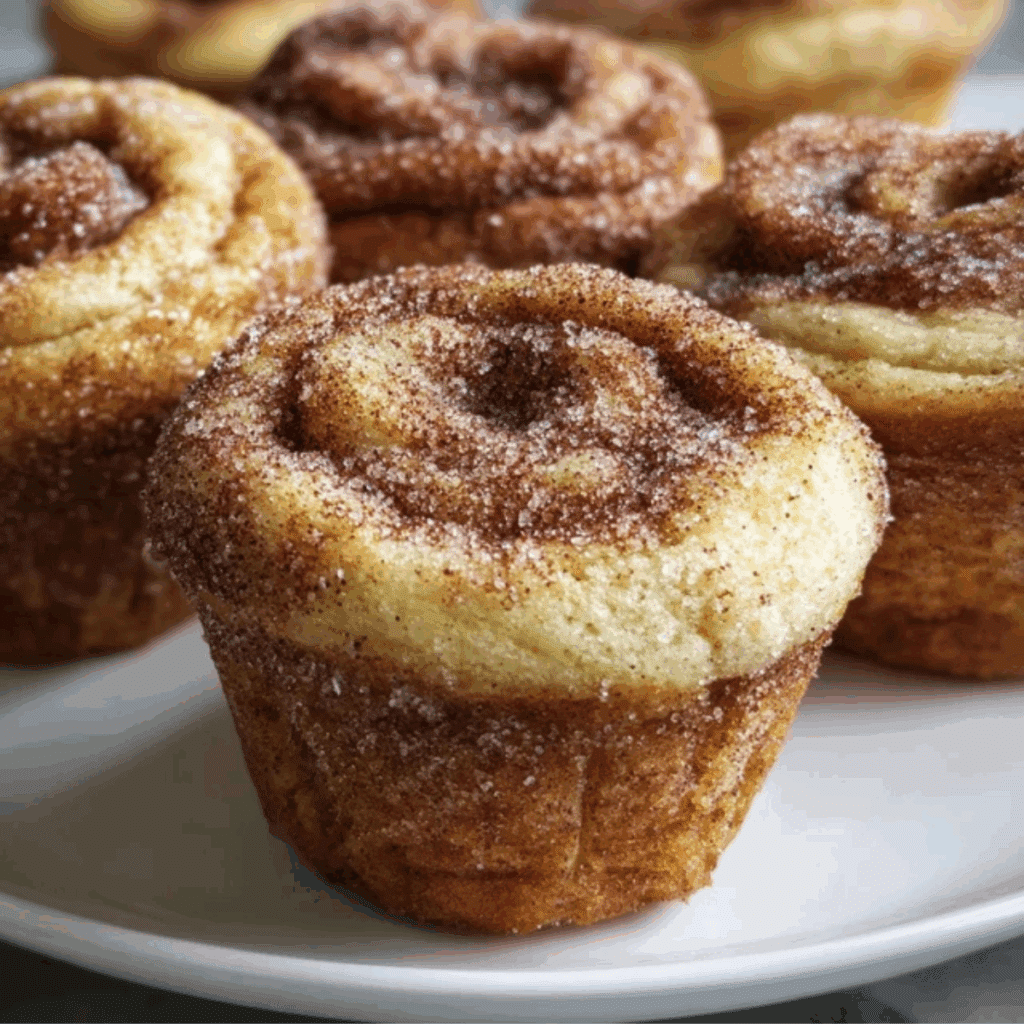 Cinnamon Sugar French Toast Muffins
