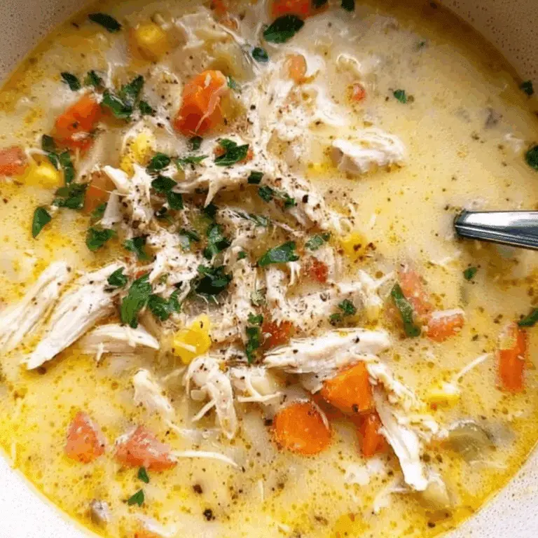 Creamy Chicken Vegetable Soup: Best Comfort Soup Recipe