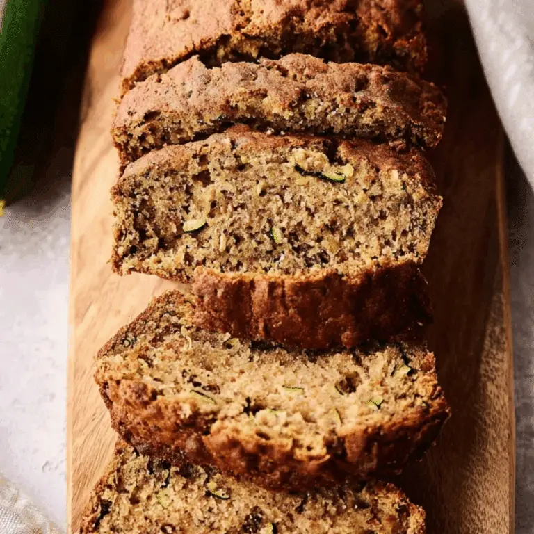 Healthy Zucchini Banana Bread recipe with ripe bananas and zucchini