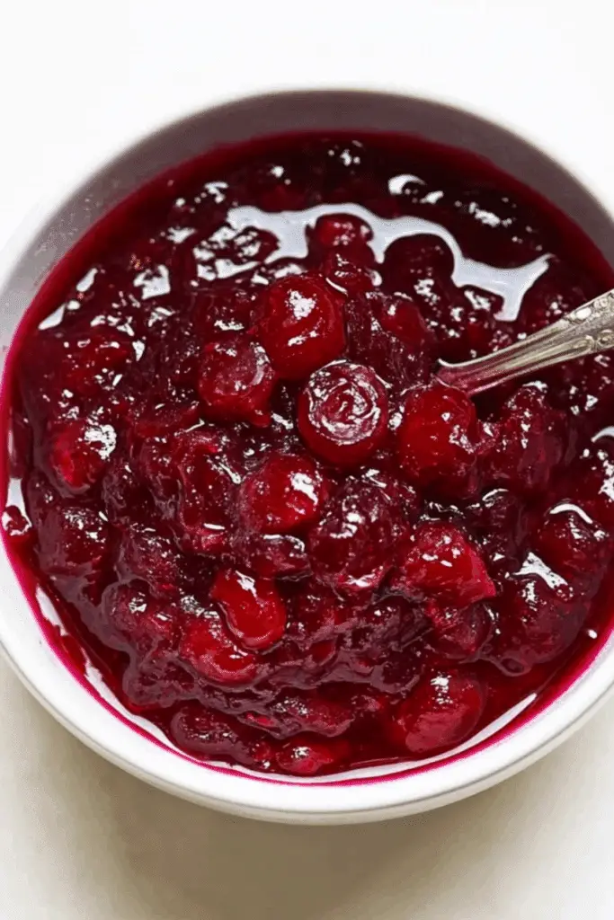 Homemade Cranberry Sauce Recipe